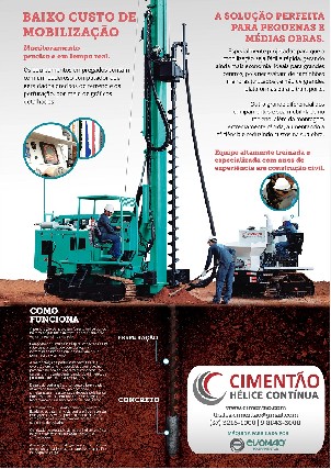 Hélice contínua cimentão minas gerais