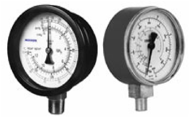 Manômetro industrial para refrigeração – rm-rf