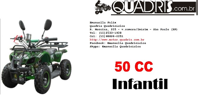 Foto 9 - Promoo quadriciclo quadris 50cc automtico