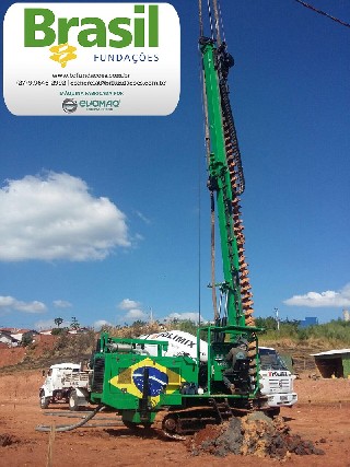 Foto 2 - Hlice contnua monitorada Brasil fundao